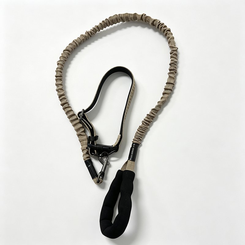 shock absorbing bungee dog leash