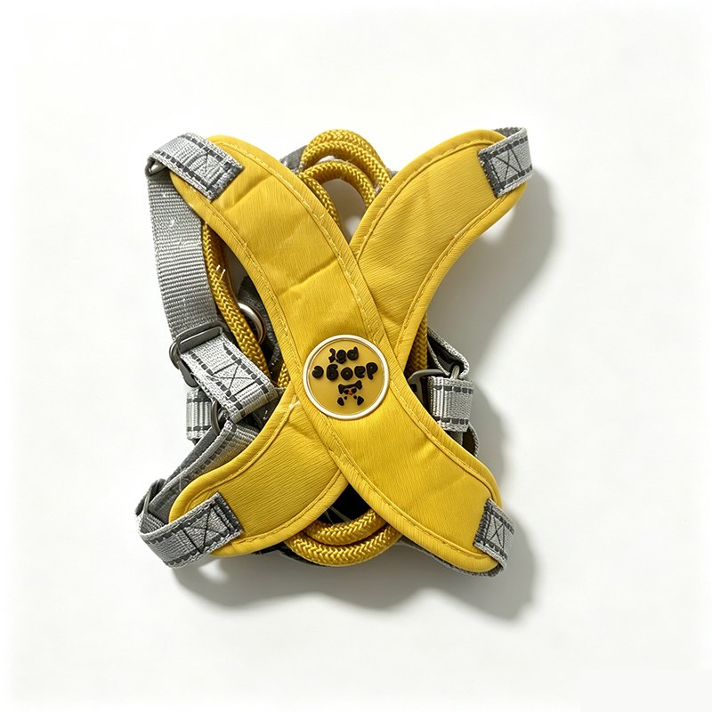 x shape dog harness & leash set